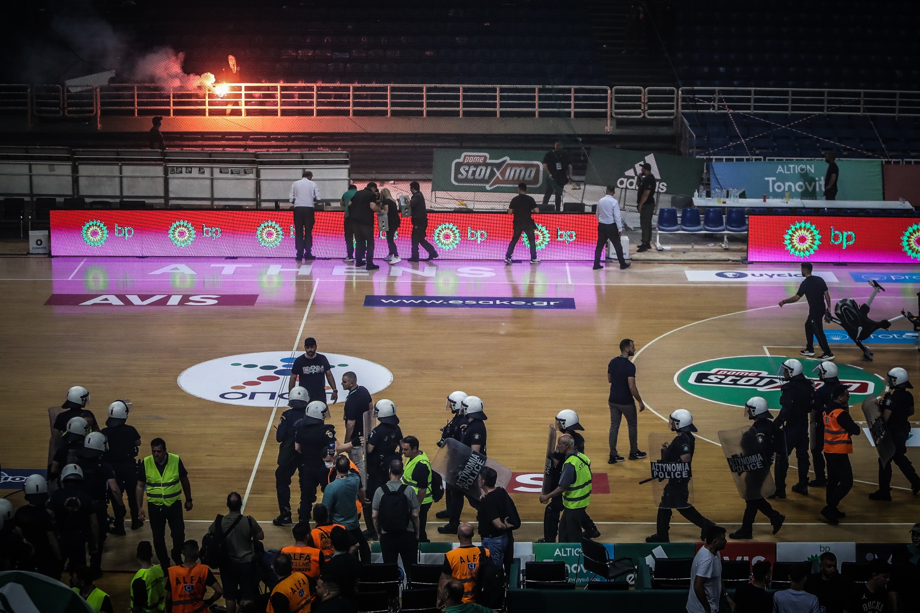 Basket League: Πρωταθλητής ο Ολυμπιακός – Οριστική διακοπή στο ΟΑΚΑ