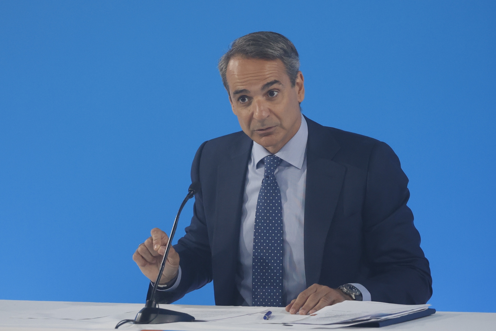 Κυριάκος Μητσοτάκης εκλογές: Δείτε live την διακαναλική συνέντευξη