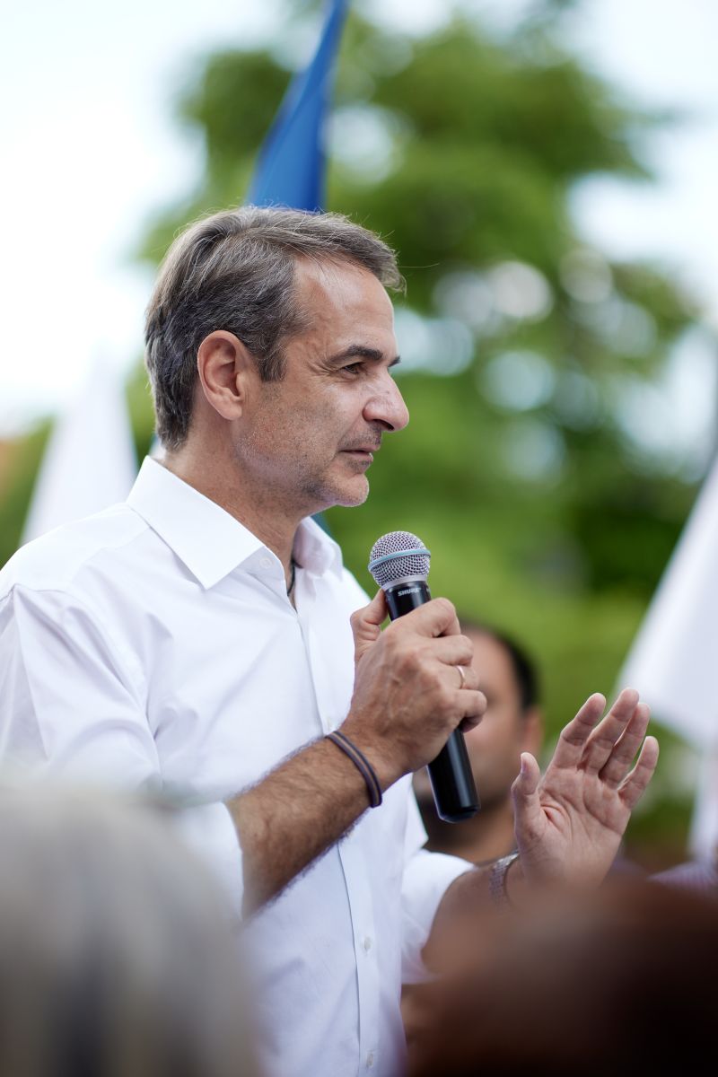 Μητσοτάκης: Δυναμικό εκλογικό φίνις στο Σύνταγμα