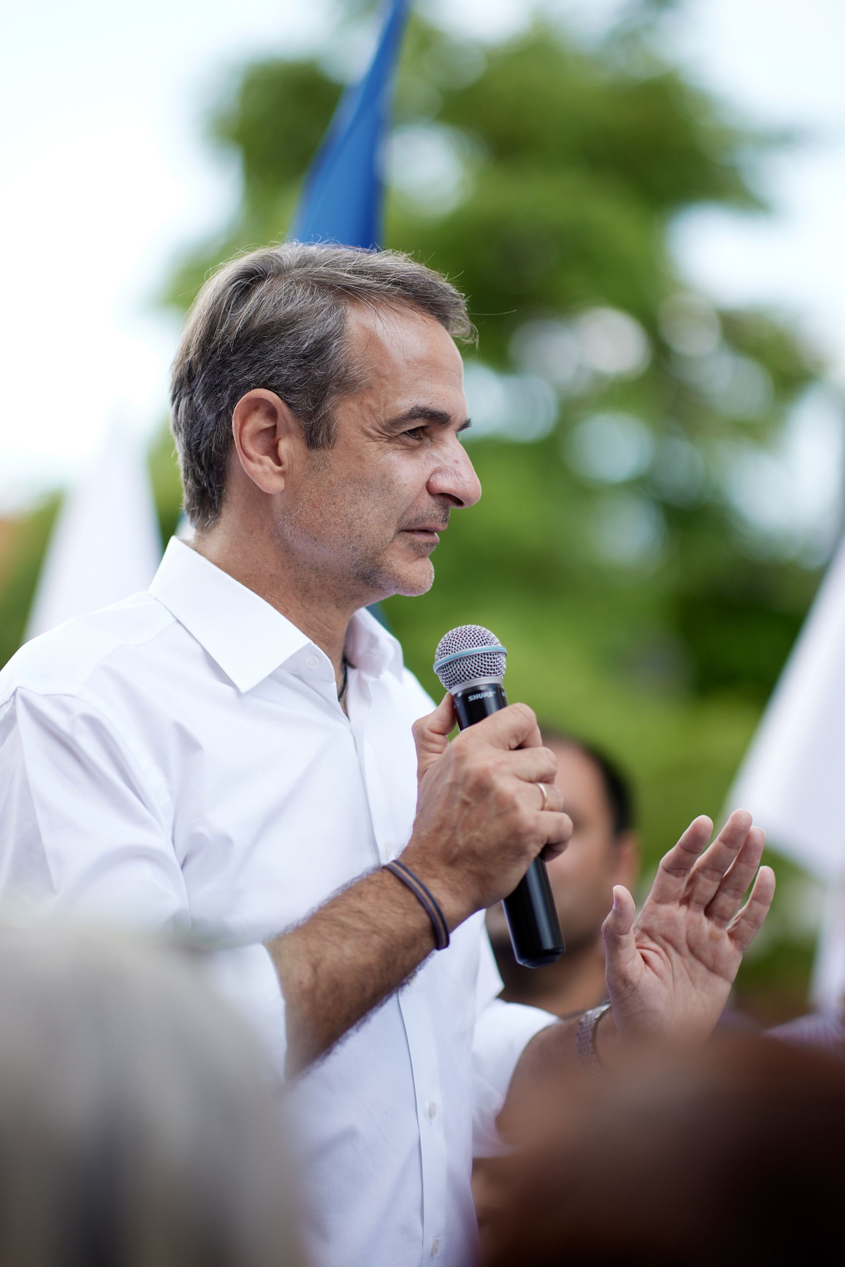 Μητσοτάκης: Δυναμικό εκλογικό φίνις στο Σύνταγμα