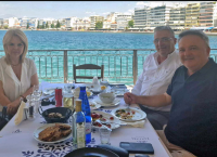 Συμμαχία τριών δημάρχων, στα νερά του Ευβοϊκού