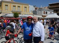 Το Μεσολόγγι γιόρτασε μαζικά την παγκόσμια ημέρα ποδηλάτου