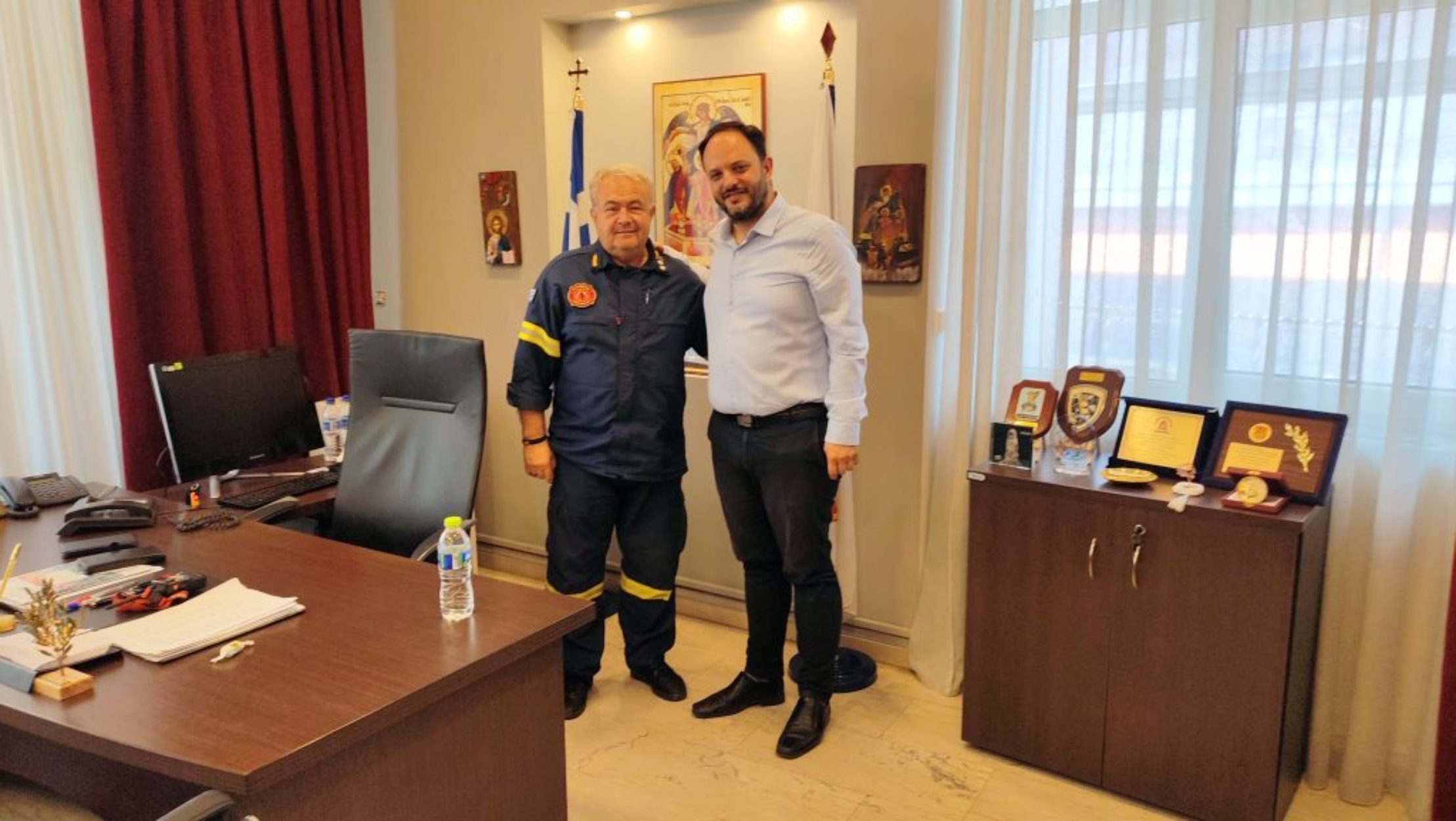 Ολοκληρωμένο Πληροφοριακό Σύστημα συνδέει τον Δήμο Καλαμαριάς με την Πυροσβεστική!