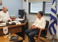 Επίσκεψη του Δημάρχου Κω στον Πρόεδρο του ΕΚΑΒ, στην Αθήνα