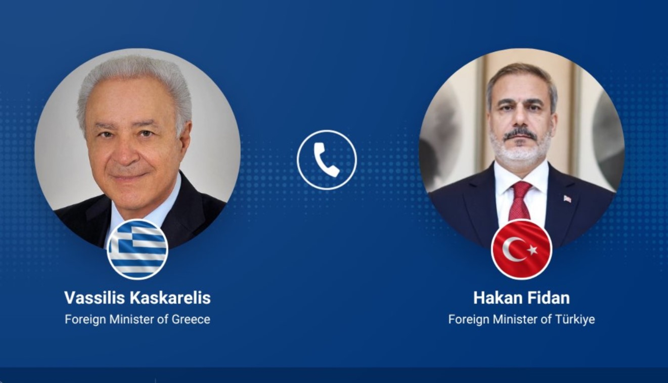 Τηλεφώνημα Κασκαρέλη – Φιντάν για τους μετανάστες στον Έβρο