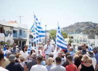 Μητσοτάκης από Λειψούς: Η πατρίδα μας έχει σύνορα σε θάλασσα, αέρα, στεριά και φυλάσσονται