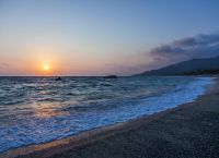 The Greek beach which is the longest in Europe