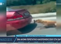 Ζάκυνθος: Έσερνε σκύλο με Ι.Χ. – Επενέβη ο Υπουργός