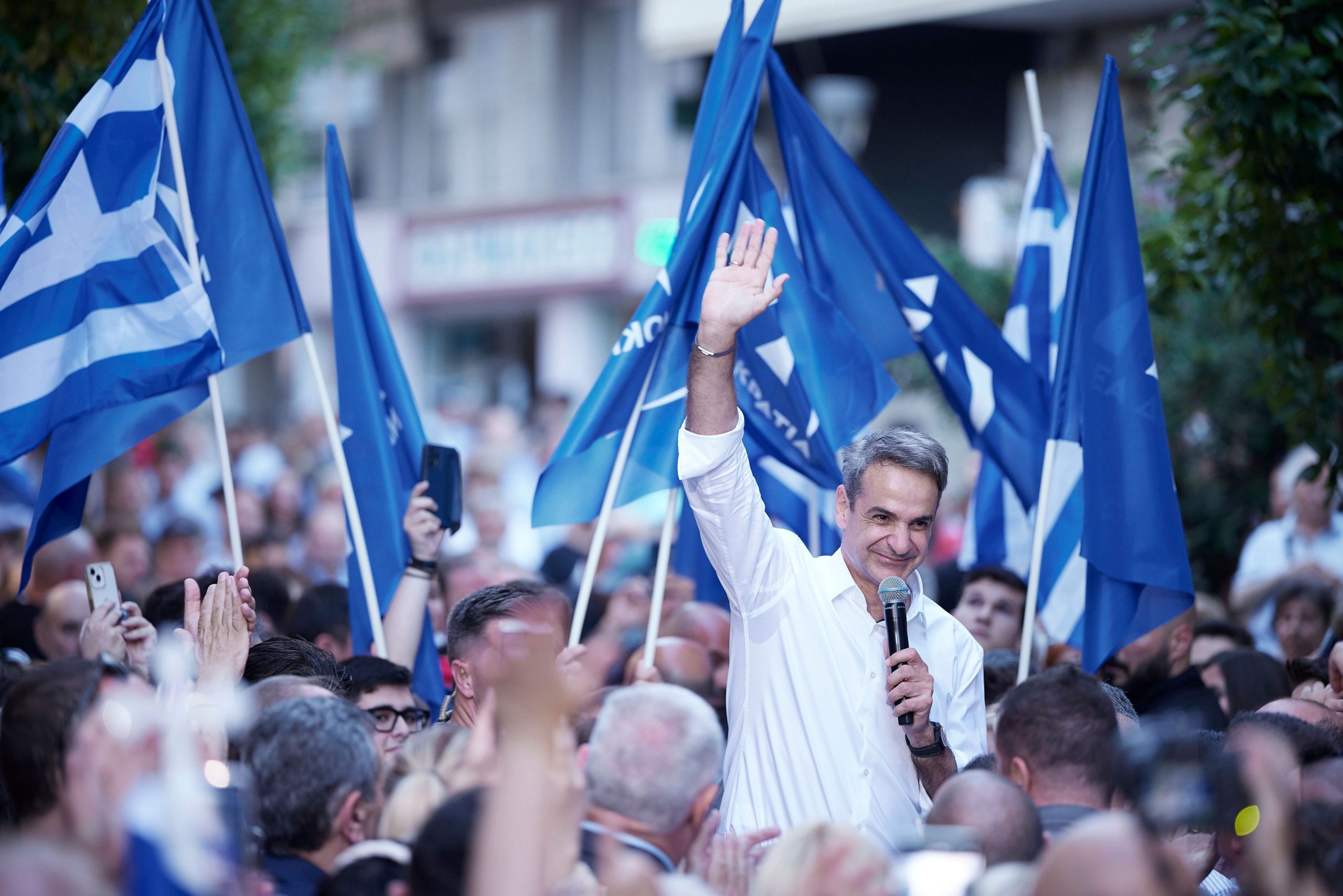 Μητσοτάκης από Δράμα: Κάποιοι θέλουν να φυλακίσουν την πίστη στα στεγανά μικρών κομμάτων