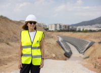 Η Υπουργός Ανάπτυξης & Επενδύσεων, Ελένη Λουρή-Δενδρινού στο Ελληνικό