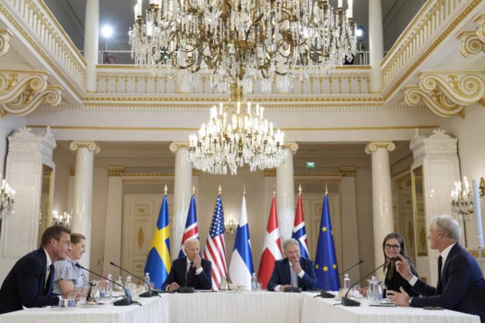 Φινλανδία: Ο Μπάιντεν συναντά ηγέτες σκανδιναβικών χωρών στο Ελσίνκι
