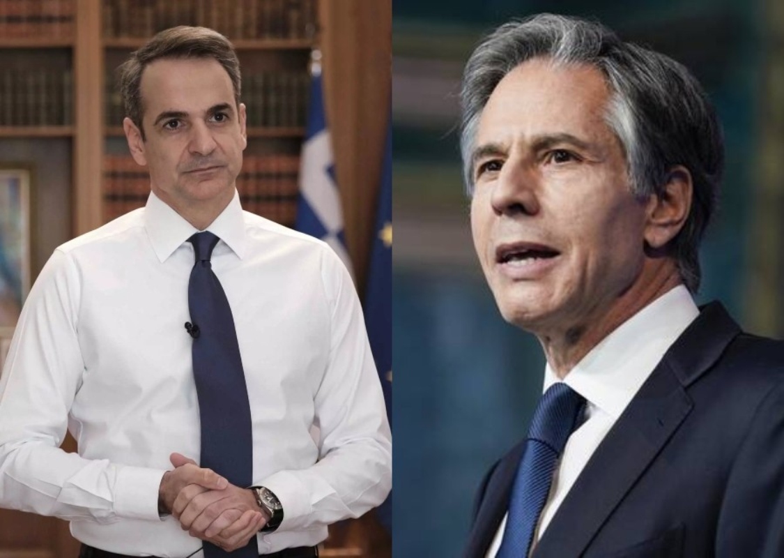Σύνοδος ΝΑΤΟ: Τηλεφωνική επικοινωνία Μπλίνκεν-Μητσοτάκη
