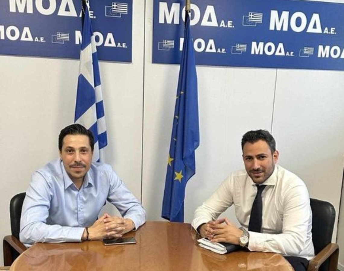 Μπέλτσος: Συνάντηση εργασίας με τον Πρόεδρο της ΜΟΔ ΑΕ για τα Αναπτυξιακά