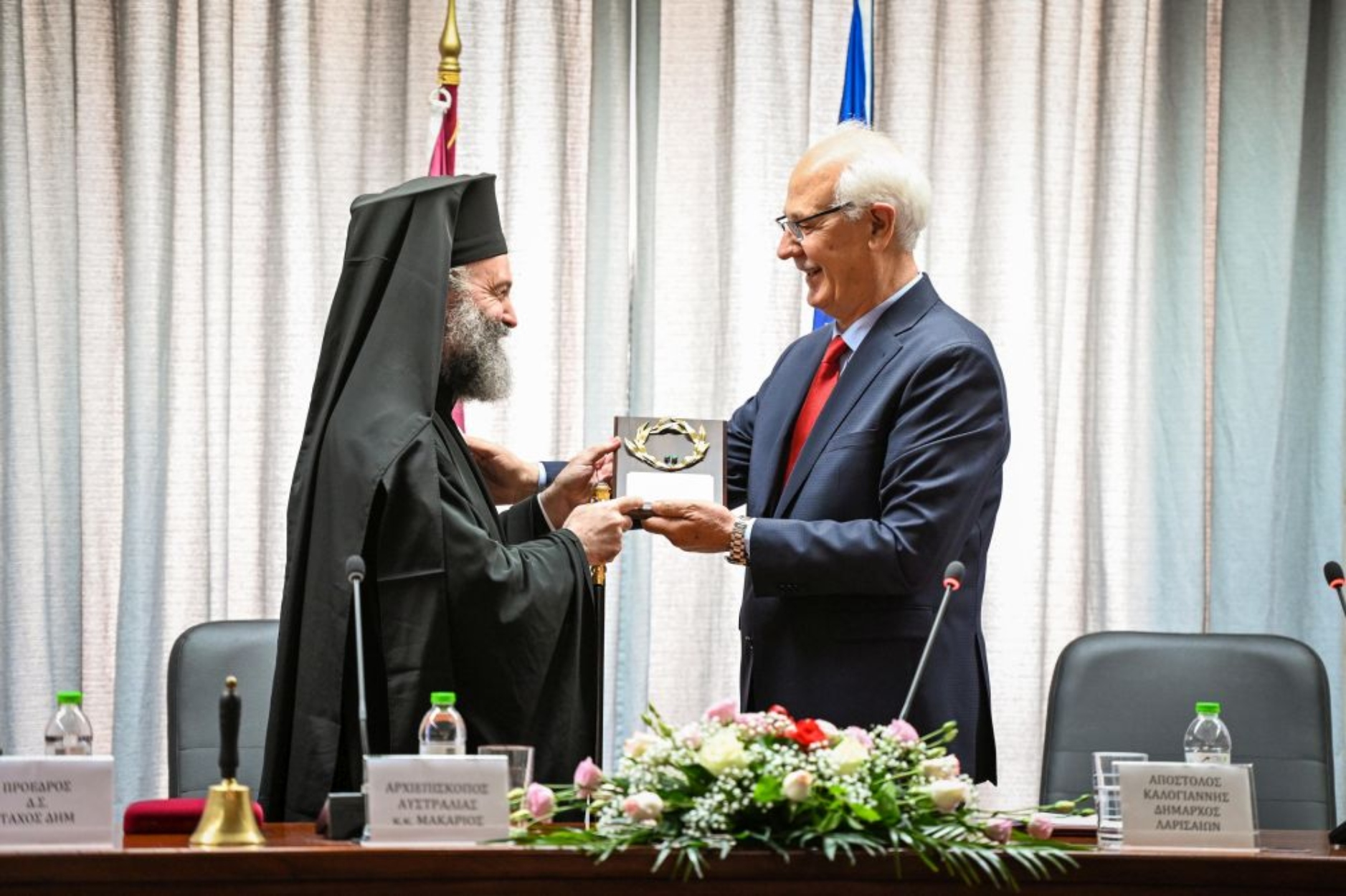 Πρεσβευτής της Λάρισας δηλώνει ο Αρχιεπίσκοπος Αυστραλίας Μακάριος