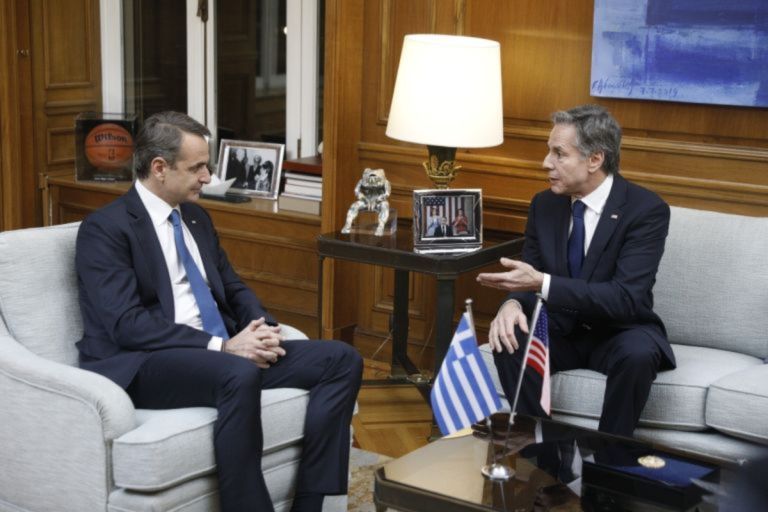 Blinken, Mitsotakis speak by phone ahead of NATO Summit in Vilnius