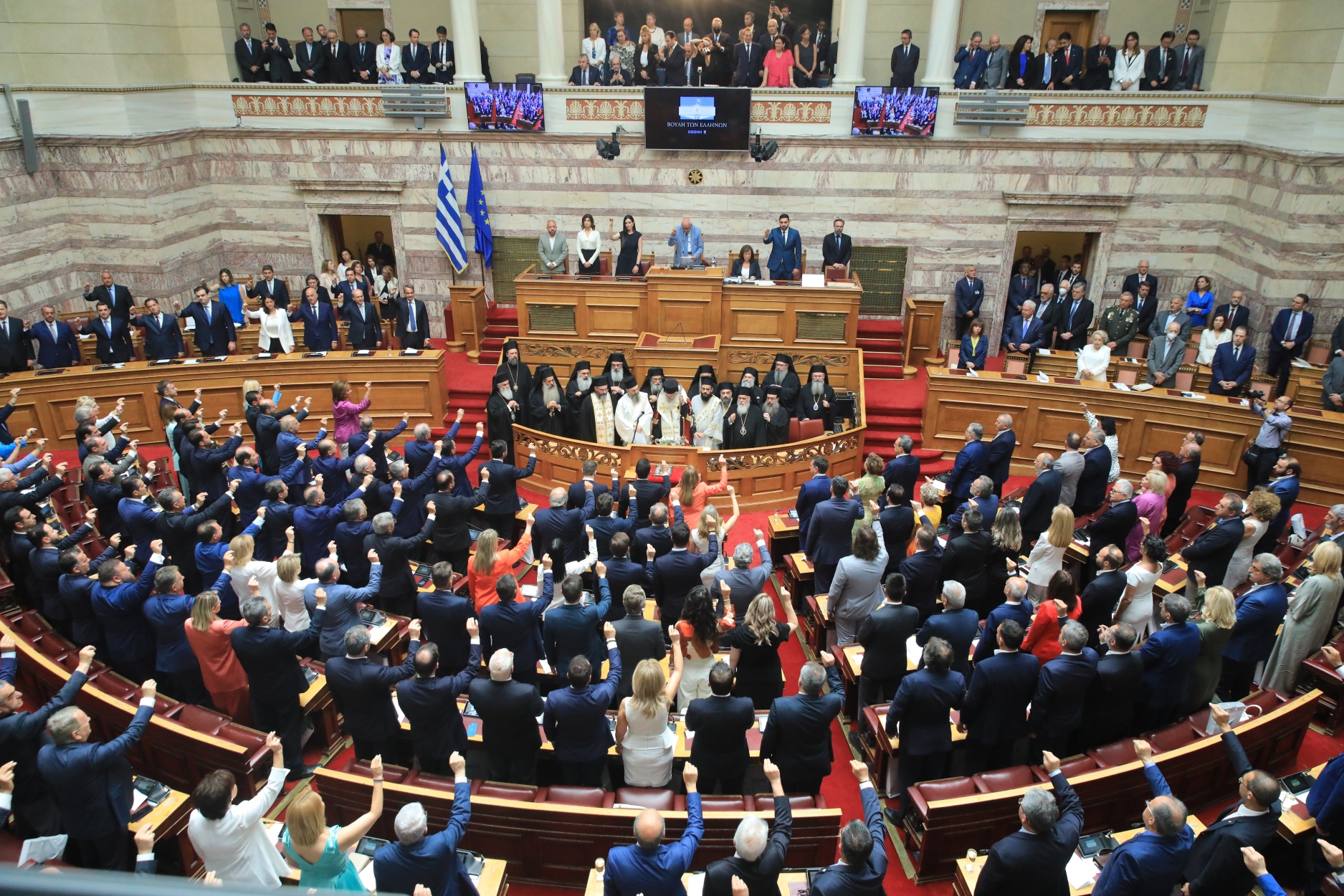 Βουλή ορκωμοσία: Δείτε live την ορκωμοσία της νέας Βουλής [vid]