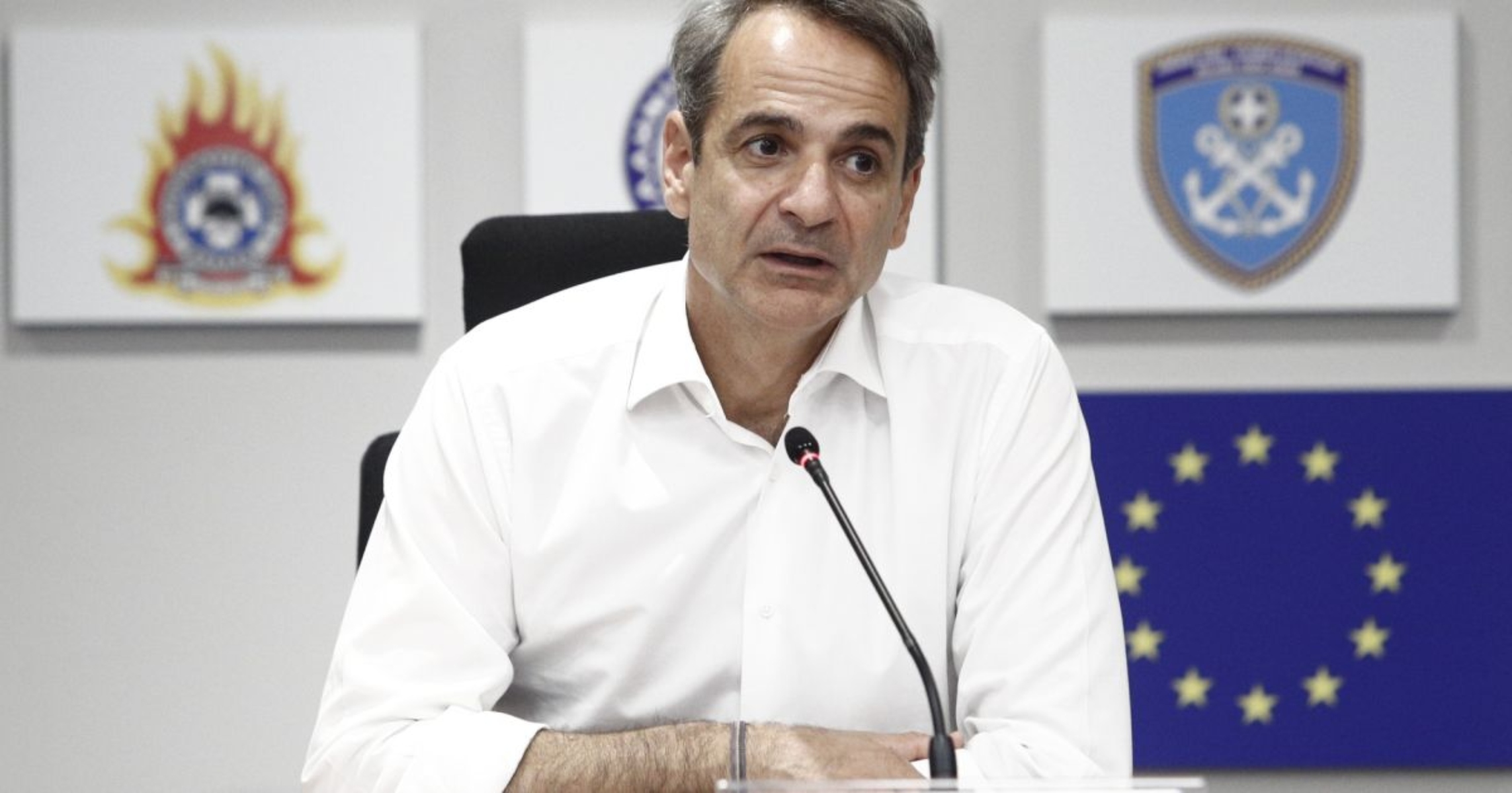 Φωτιά στη Ρόδο: Στο Ενιαίο Συντονιστικό Κέντρο Επιχειρήσεων και Διαχείρισης Κρίσεων ο πρωθυπουργός