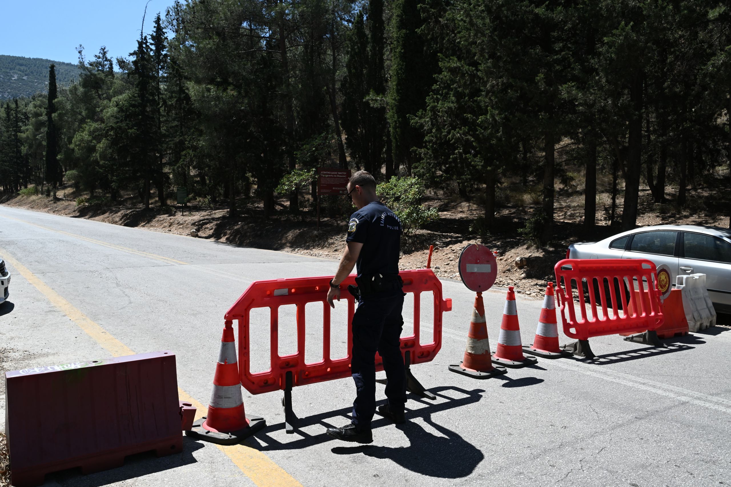 Βρέθηκε εμπρηστικός μηχανισμός στον Υμηττό από  εθελοντές πυροσβέστες