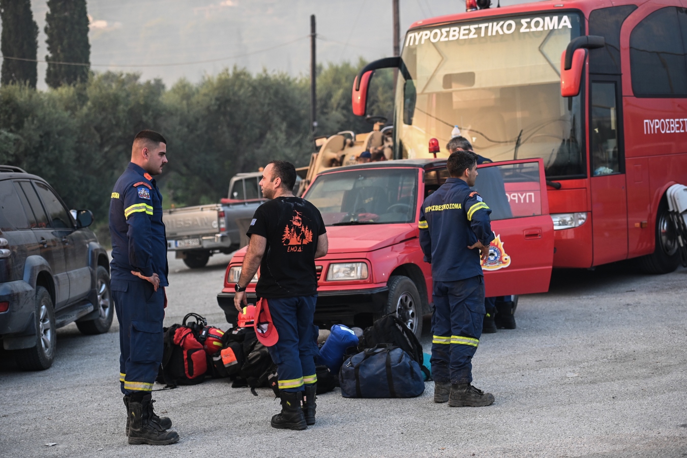 Φωτιά σε υπόγειο χώρο κτηρίου στη Φυλή Αττικής