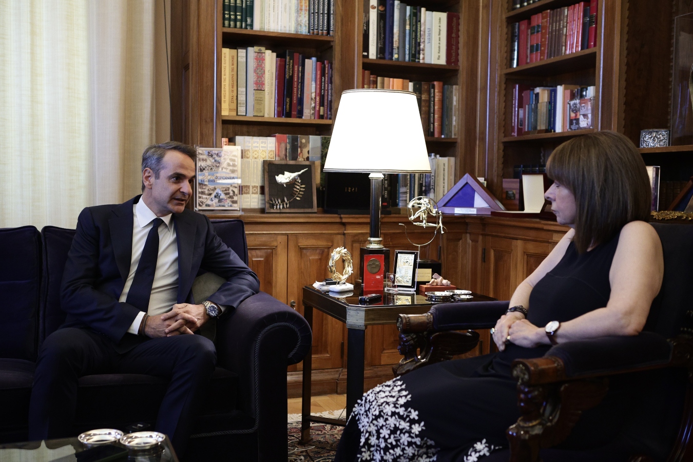 Μητσοτάκης: «Ο πέλεκυς της δικαιοσύνης θα είναι αμείλικτος σε όσους βάζουν φωτιές από δόλο»