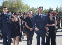 Co-pilot of Canadair that crashed is buried in Kilkis; PM Mitsotakis, EU commissioner, army chiefs attending