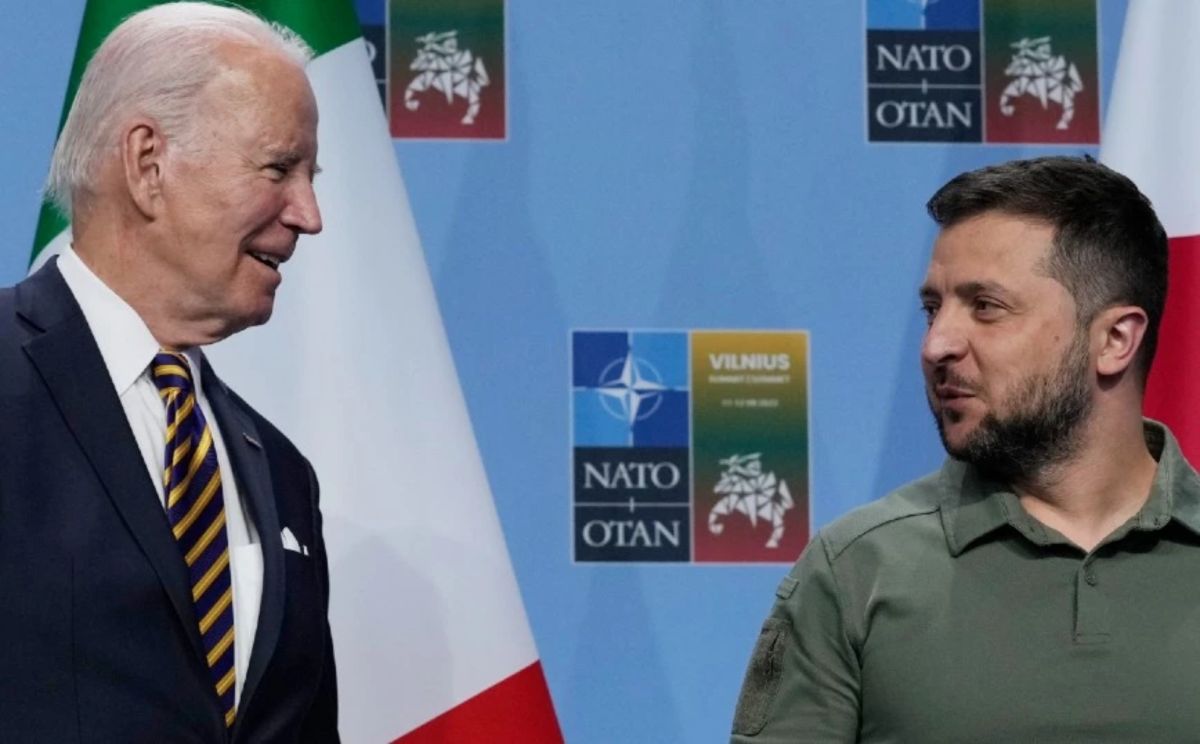 Μπάιντεν: Θέλει άμεση ένταξη της Ουκρανίας στο ΝΑΤΟ αλλά μετά τον πόλεμο