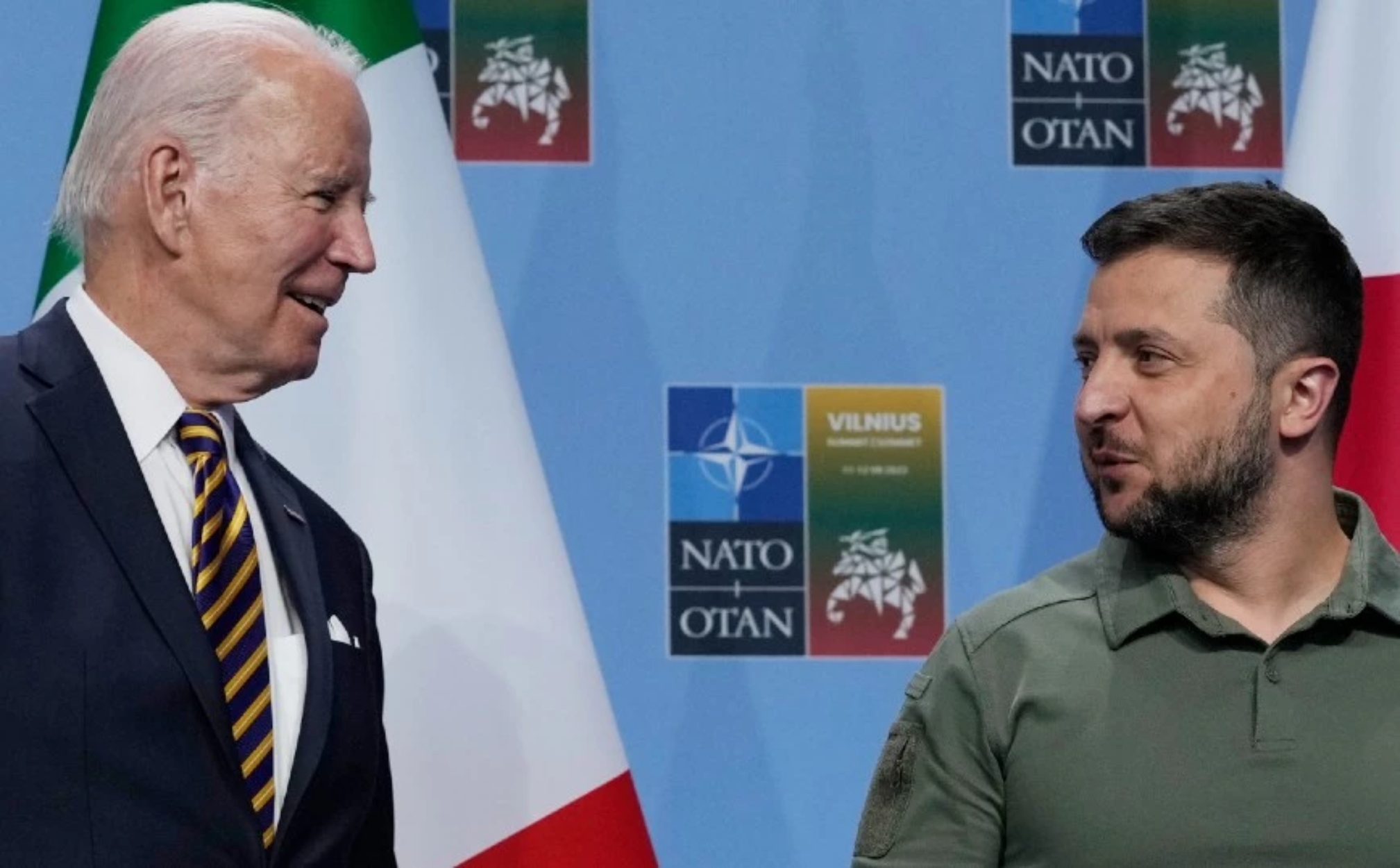 Μπάιντεν: Θέλει άμεση ένταξη της Ουκρανίας στο ΝΑΤΟ αλλά μετά τον πόλεμο