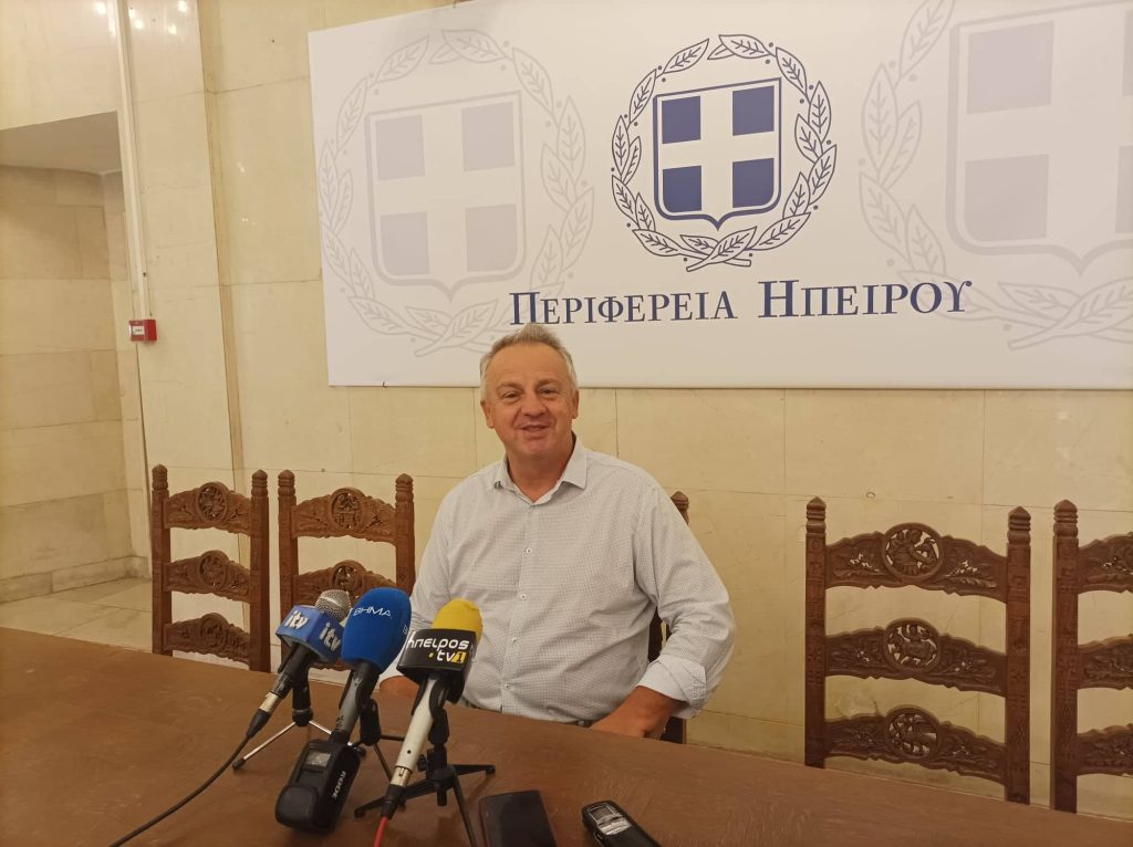 Δεκτή η παραίτηση του Αντιπεριφερειάρχη Οδ. Πότση έπειτα από καταγγελία για παρενόχληση