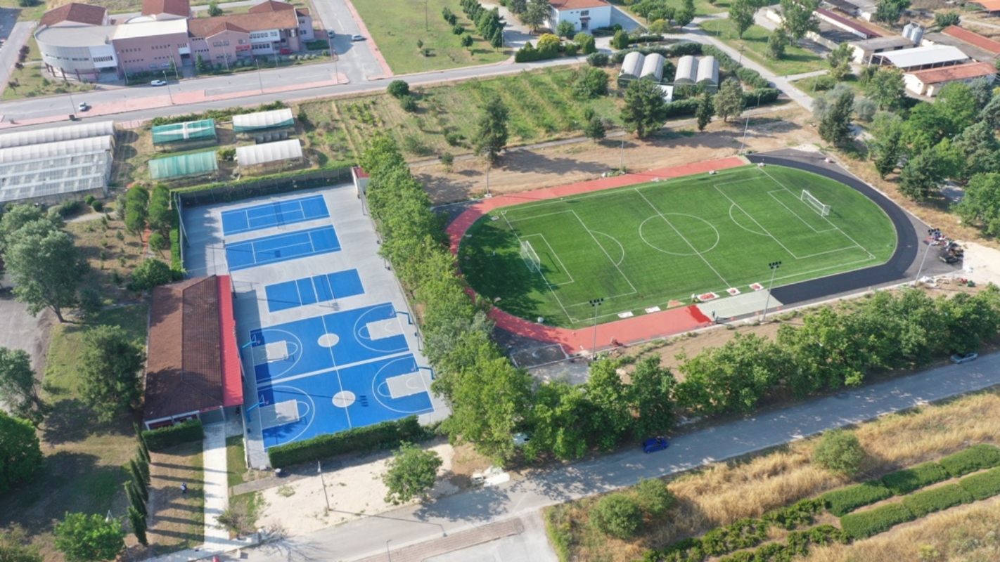Θεσσαλία: Ολοκληρώνεται το νέο Αθλητικό Κέντρο στο συγκρότημα Γαιόπολις