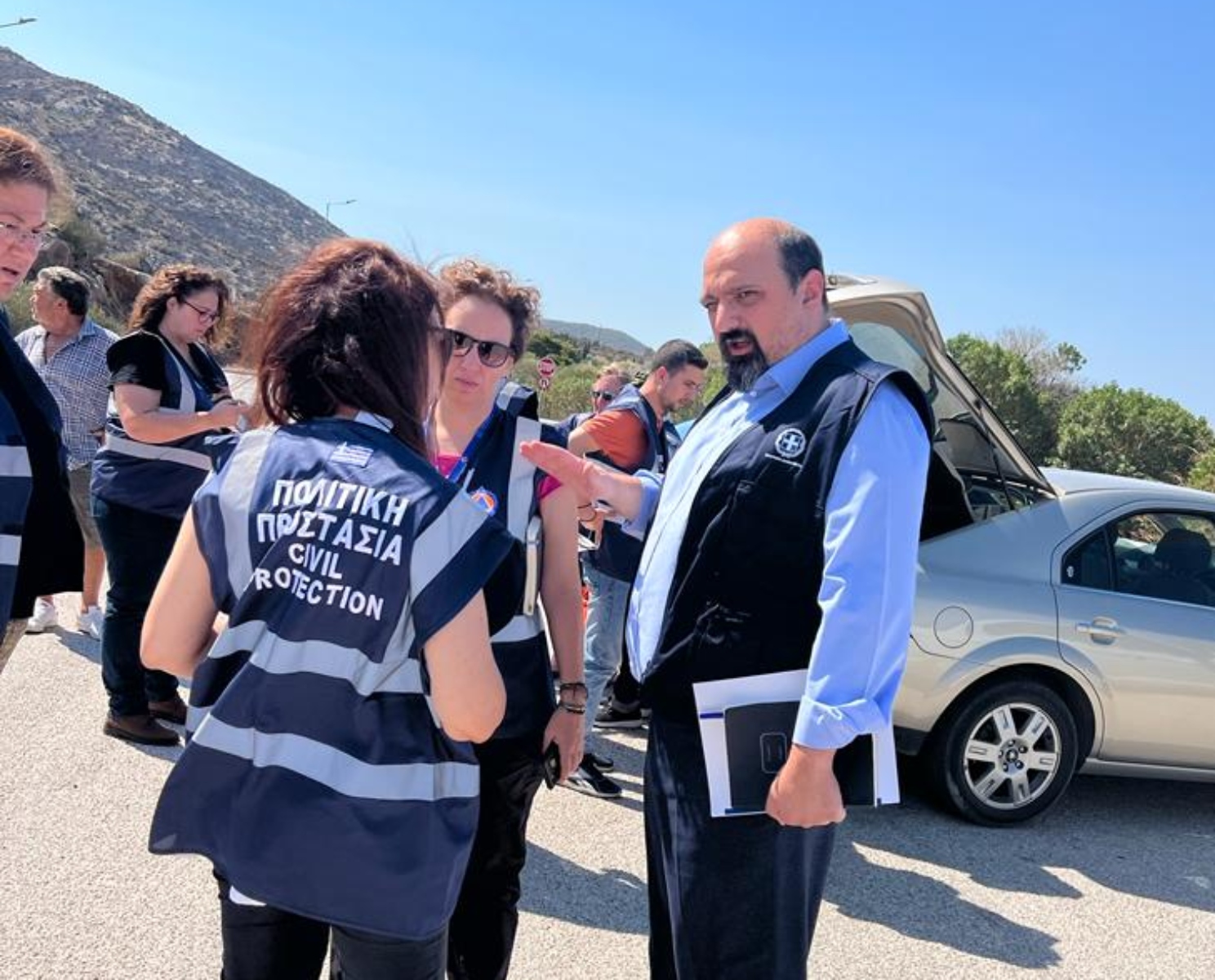 Τριαντόπουλος: Άμεσα η πρώτη βοήθεια στους πληγέντες από τις φωτιές στο Λουτράκι