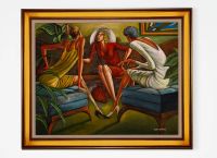 Η Venus και η Serena Williams θα δημοπρατήσουν έργα του Ernie Barnes που δεν έχουμε ξαναδεί
