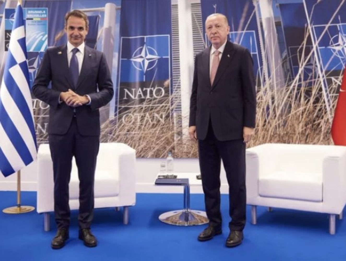 Συνάντηση Μητσοτάκη – Ερντογάν με ΥΠΕΞ των 6 ναυτικών μιλίων