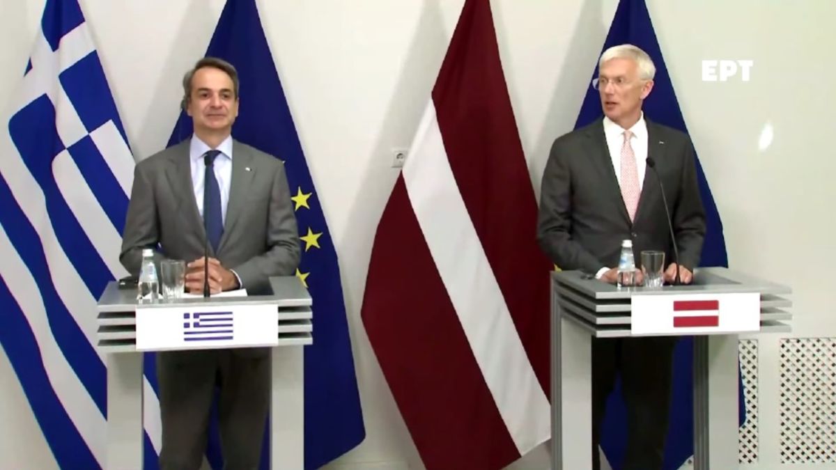 Οι δηλώσεις του Κυρ. Μητσοτάκη από την Ρίγα – Δείτε live