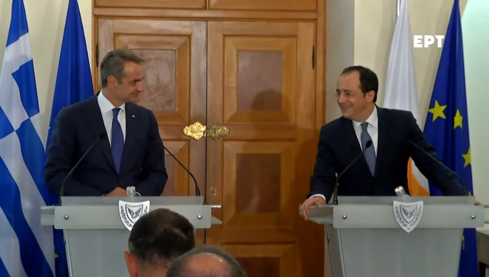 Μητσοτάκης προς Χριστοδουλίδη: «Κοινό μέλημα η δίκαιη επίλυση του Κυπριακού»