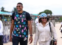 NBA Superstar Giannis Antetokounmpo made his first visit to Nigeria