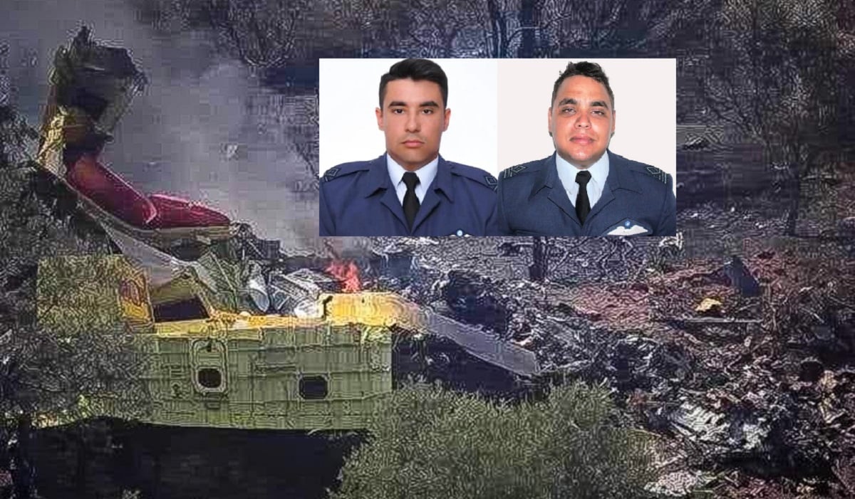 Τελετή-φόρος τιμής στη μνήμη των δύο πεσόντων αεροπόρων μας