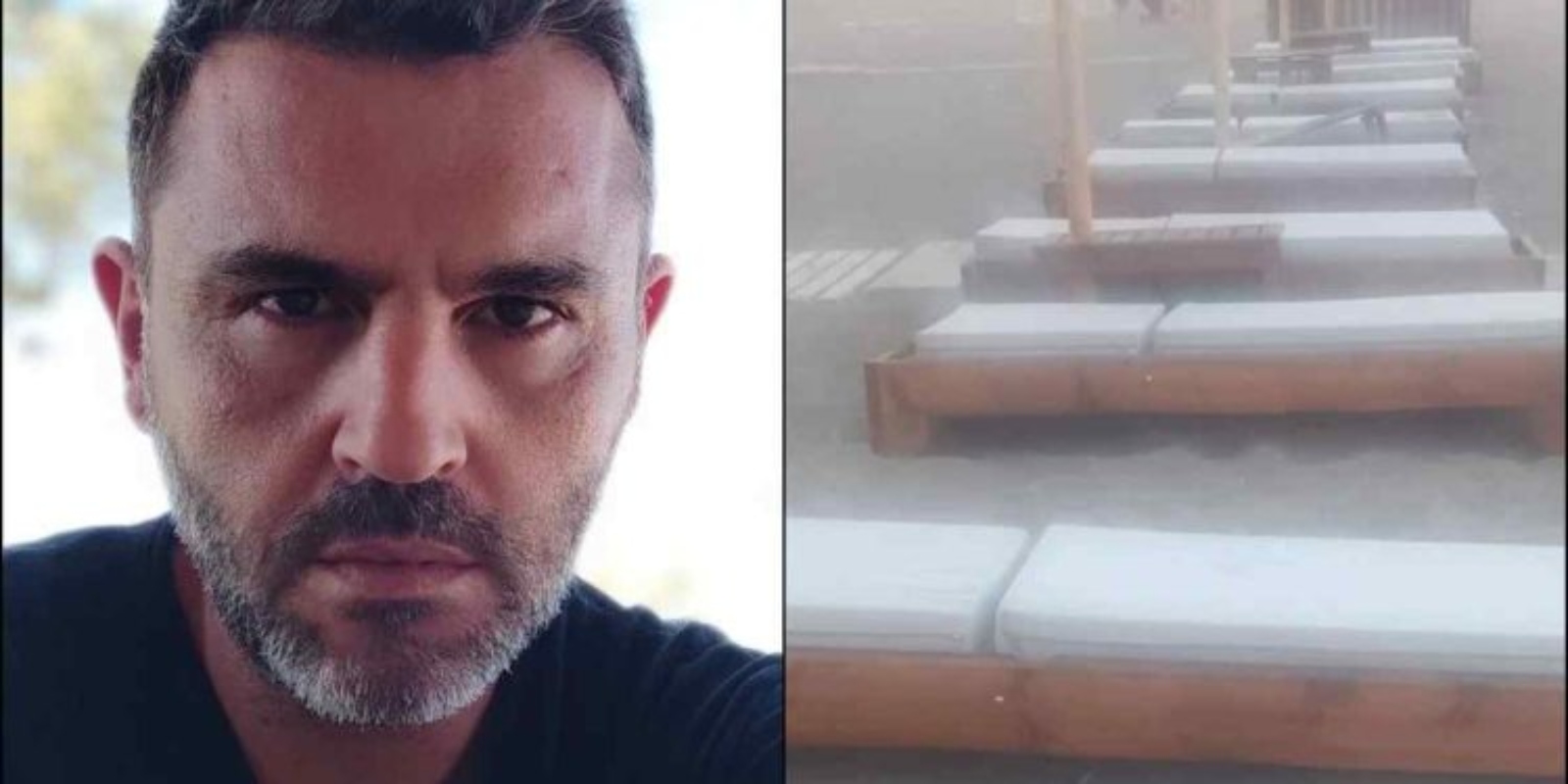 Ρόδος: Συγκινητικό! Επιχειρηματίας προσφέρει δωρεάν φαγητό και ύπνο σε ξαπλώστρες παραλίας στους πυρόπληκτους