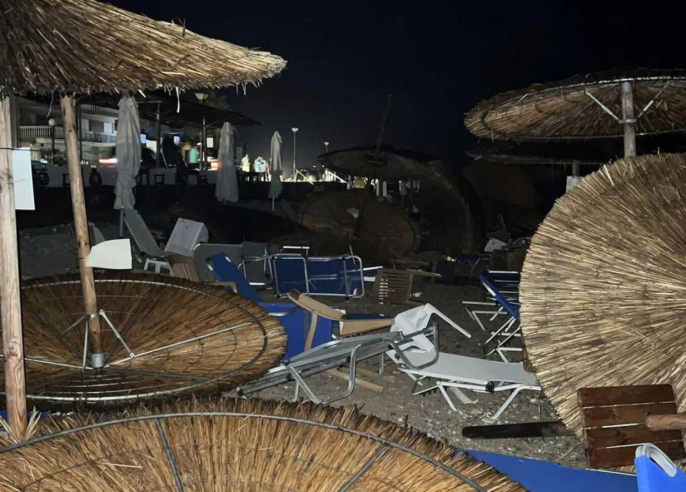 Πολύ δυνατό μπουρίνι σε Σέρρες και Καβάλα – Μεγάλες καταστροφές