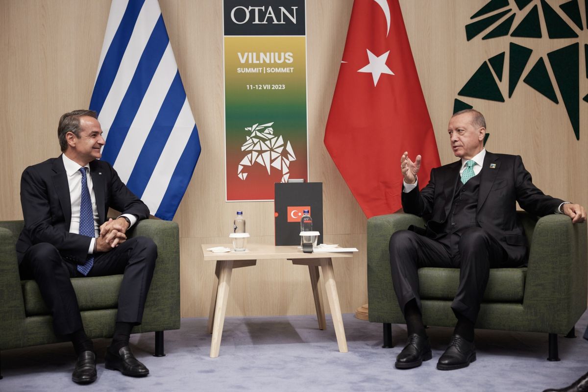 Μητσοτάκης – Ερντογάν: Ποτέ δεν έγινε συζήτηση για θέματα που αφορούν Έλληνες πολίτες και κυριαρχικά θέματα