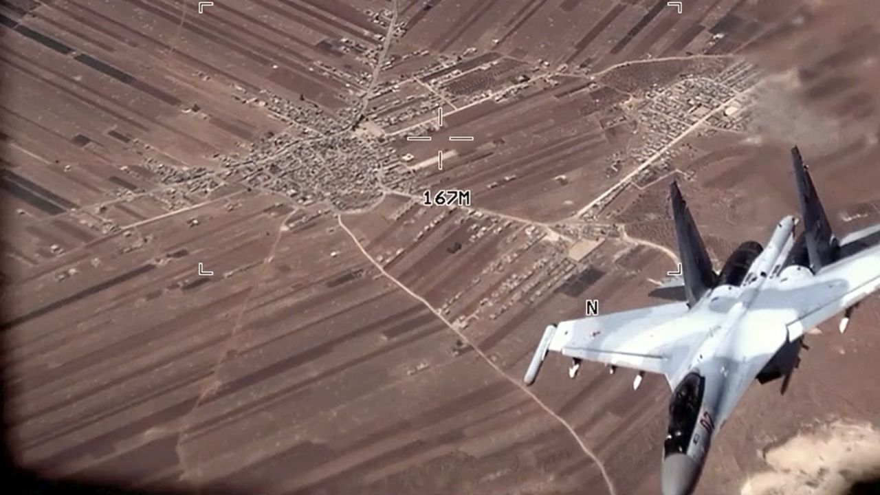 Αμερικανικά MQ-9 προσέγγισαν ρωσικά SU-35 στη Συρία