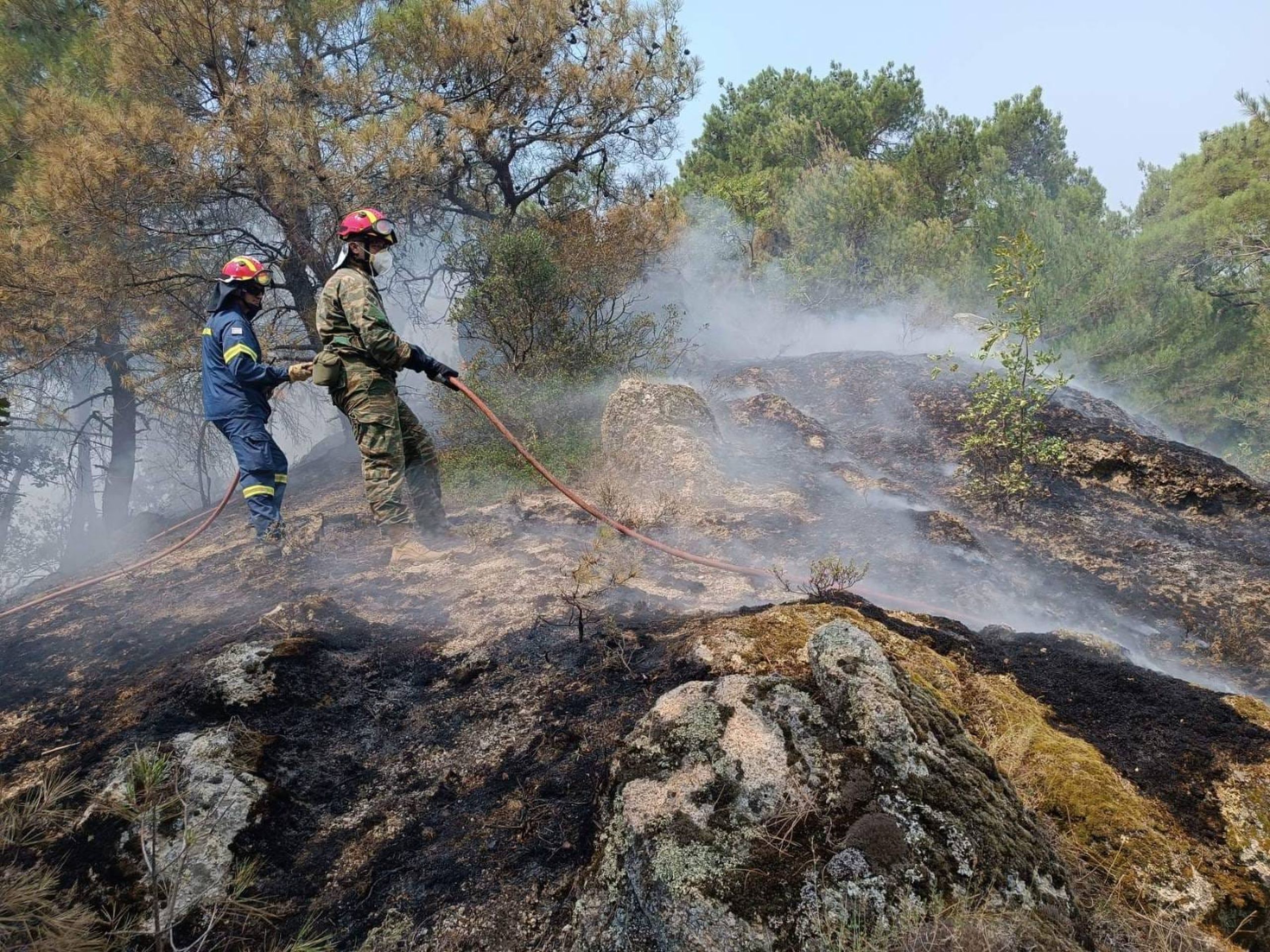 Έβρος: Μεγαλώνει το μέτωπο της φωτιάς προς Γιαννούλη – Νέο μήνυμα 112 σε Δαδιά και Σουφλί