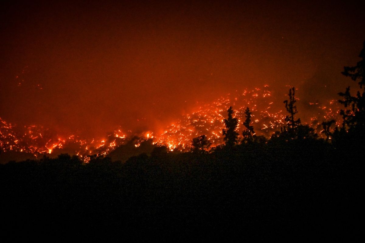 Φωτιά στη Φυλή: Νέο μήνυμα από το 112 – Προς Πάρνηθα κατευθύνεται το μέτωπο