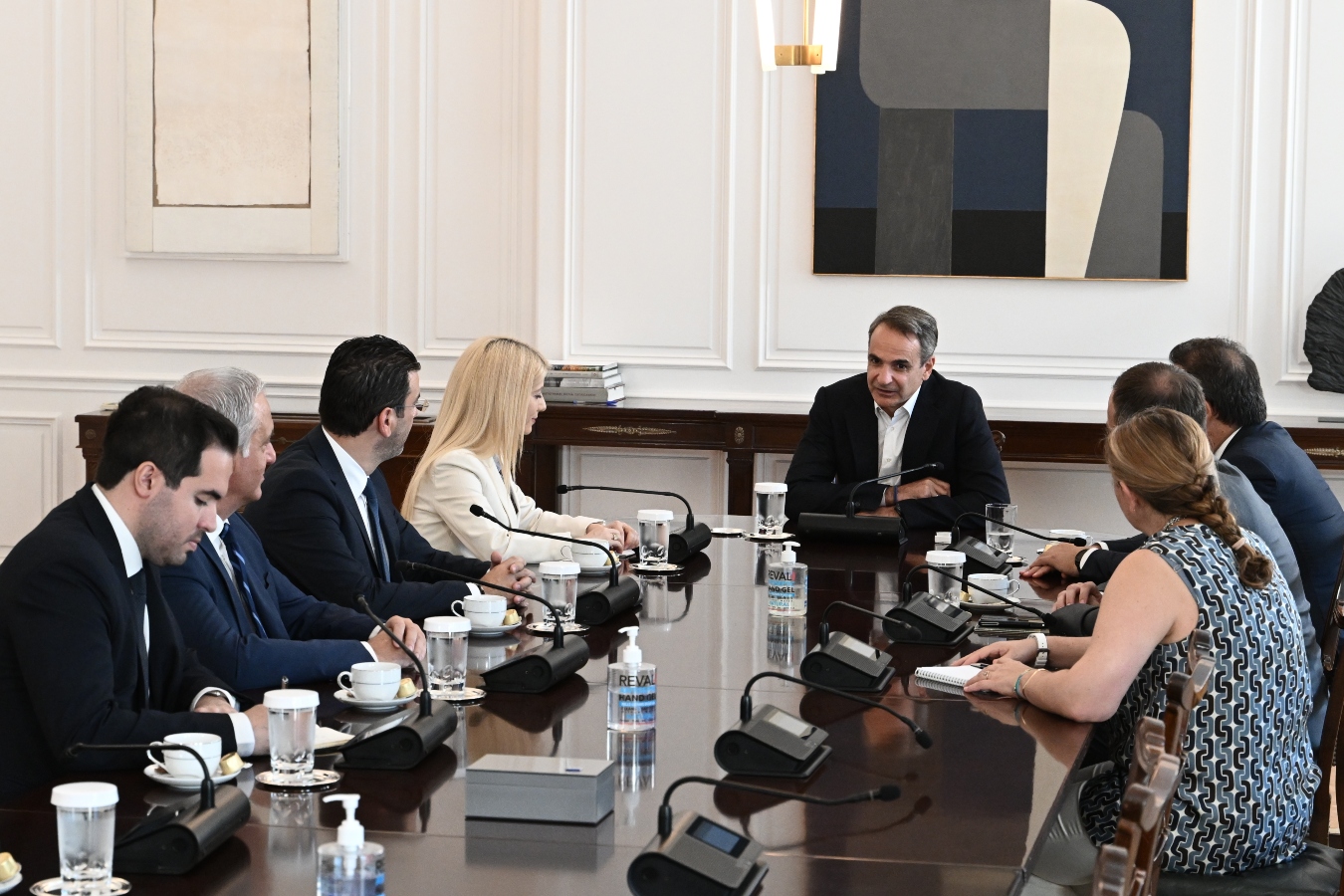 Οι εξελίξεις στο Κυπριακό στη συνάντηση Μητσοτάκη – Δημητρίου