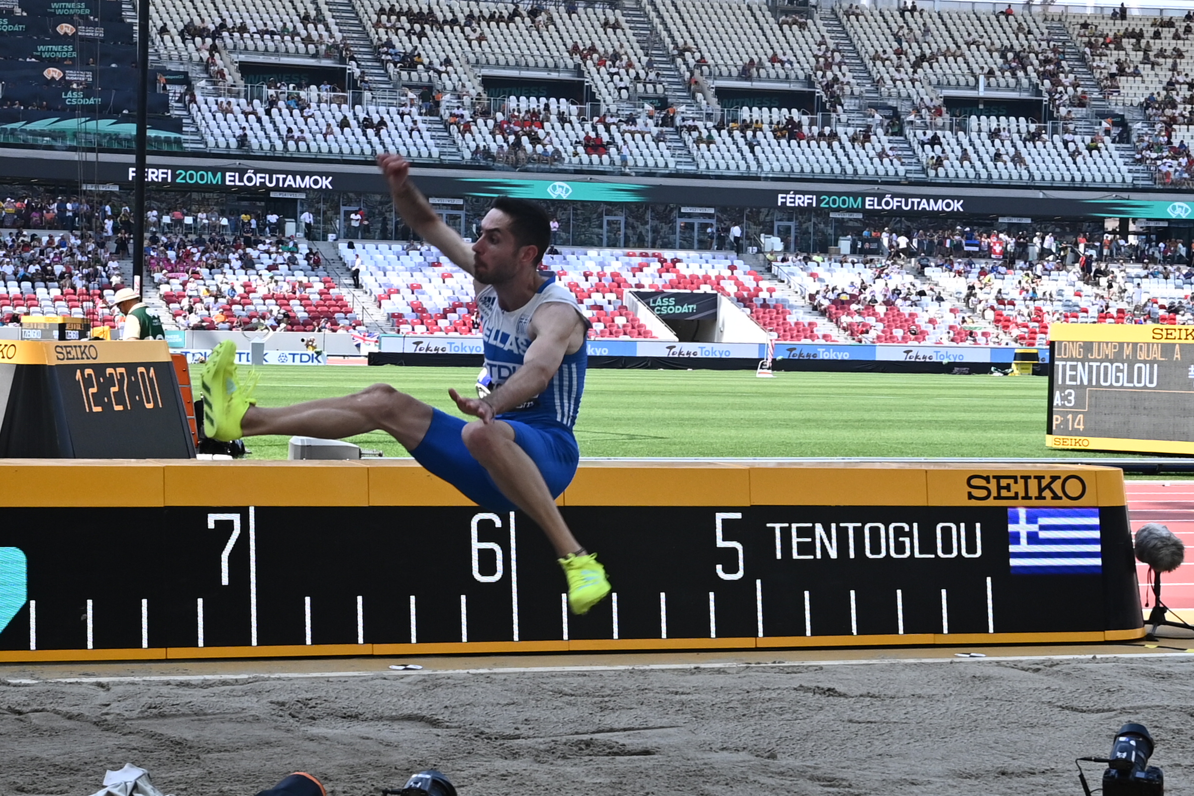 Miltiadis Tentoglou Captures Coveted Gold in Long Jump with Remarkable 8.52m