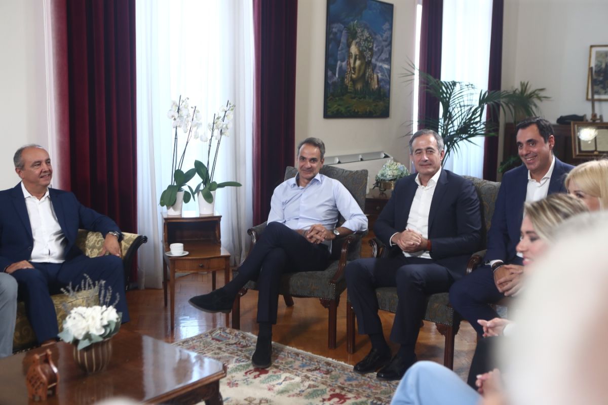 Μητσοτάκης: Ξεκίνησαν οι συναντήσεις του με εκπροσώπους φορέων στην Θεσσαλονίκη