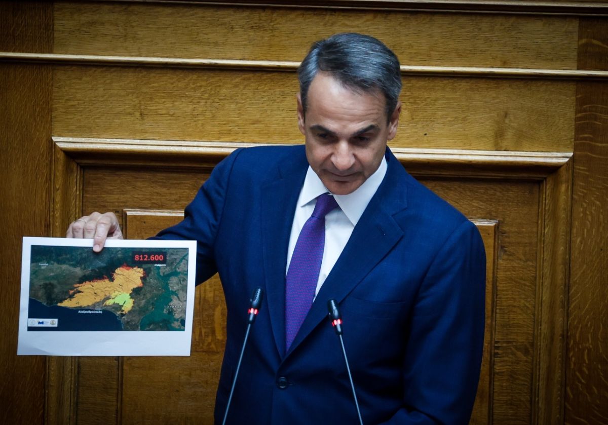 Κυριάκος Μητσοτάκης: Η κλιματική κρίση είναι εδώ – Οι φωτιές δεν έχουν κομματικό χρώμα
