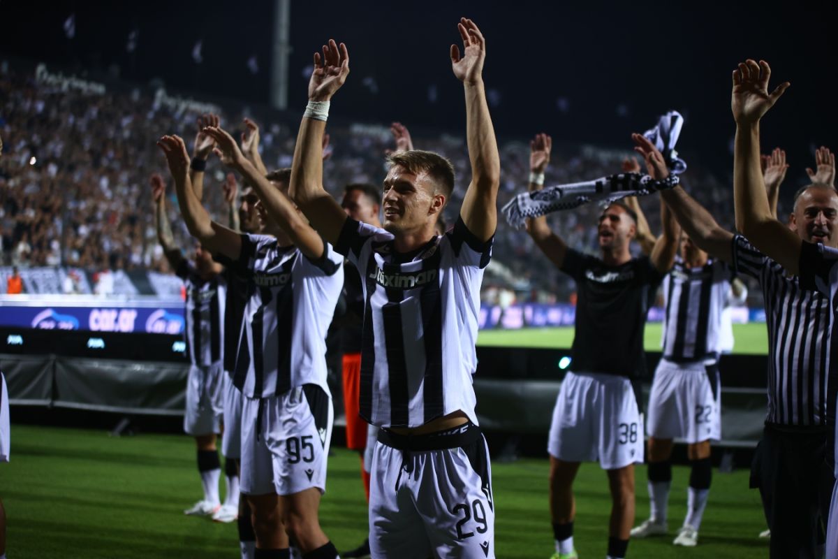 ΠΑΟΚ-Χαρτς 4-0: Εμφατικά στους ομίλους του Conference League