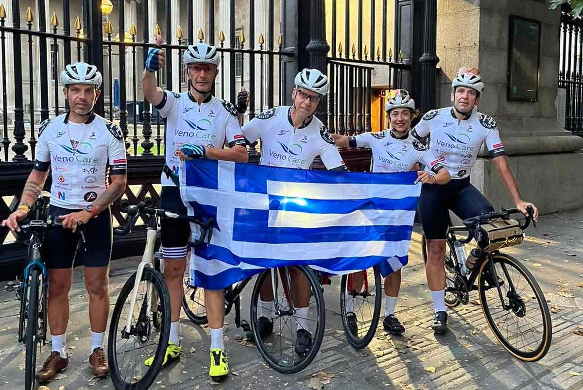 8 Cyclists Embark on 3,500 km Ride Advocating the Return of Parthenon Sculptures