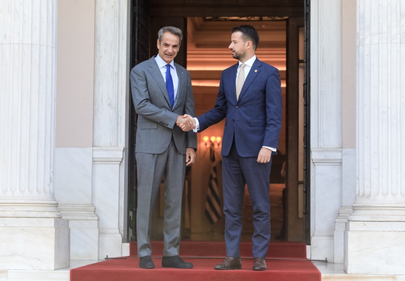 Μητσοτάκης: Συναντήσεις του πρωθυπουργού με τον πρόεδρο του Μαυροβουνίου και τον πρωθυπουργό του Κοσόβου