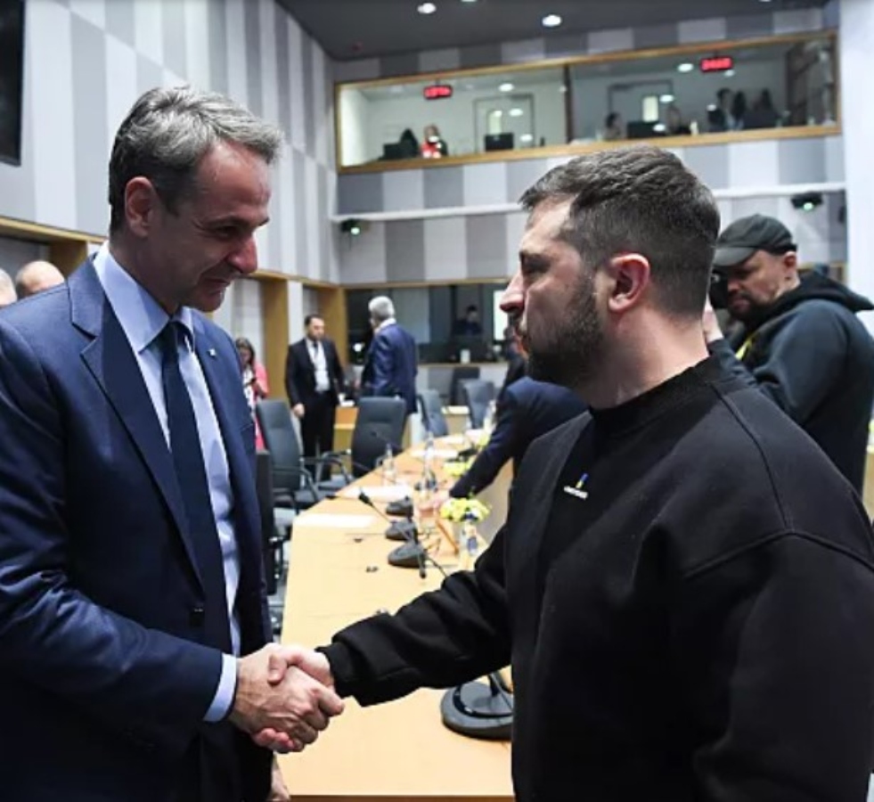 Ουκρανία: Το «ευχαριστώ» του Ζελένσκι στην Ελλάδα και τον Κυριάκο Μητσοτάκη